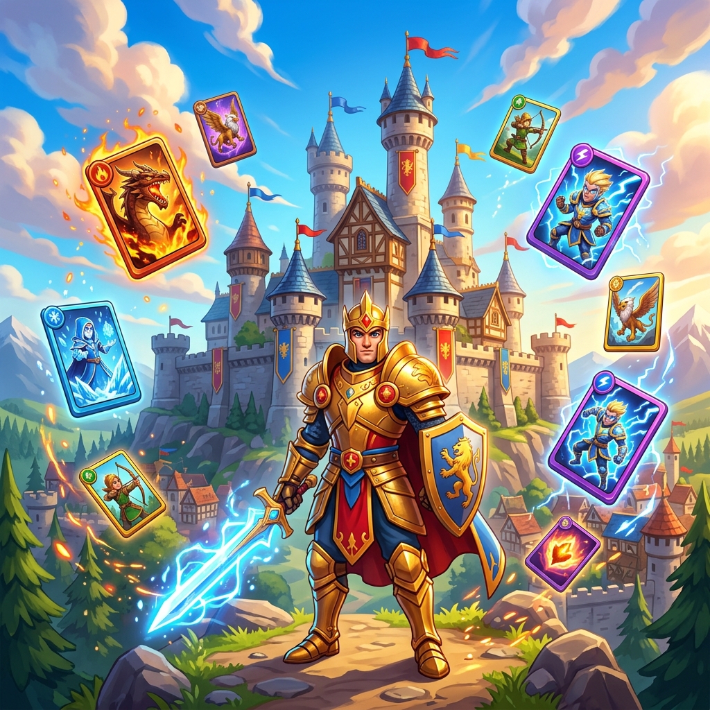 Kingdom Clash - Strateji Kart Oyunu