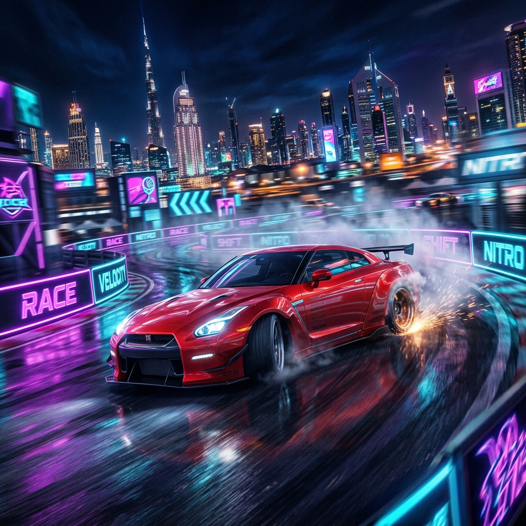 Nitro Drift - Yarış Oyunu